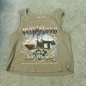Pink Floyd crop top
